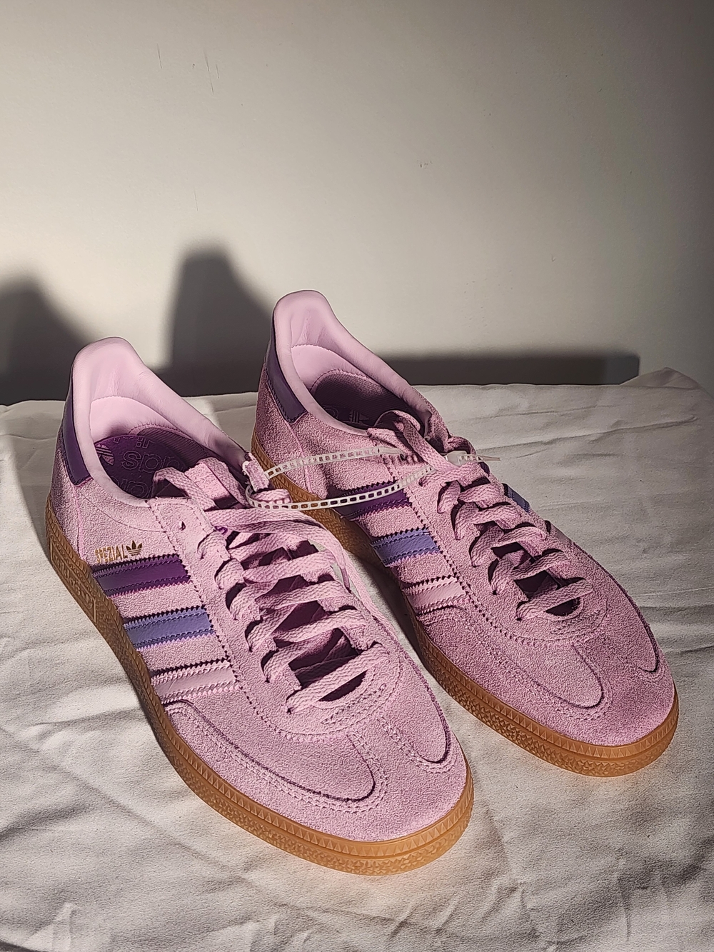 adidas Handball Spezial Women’s Lavender Suede Sneakers - NWOT - Size 7.5